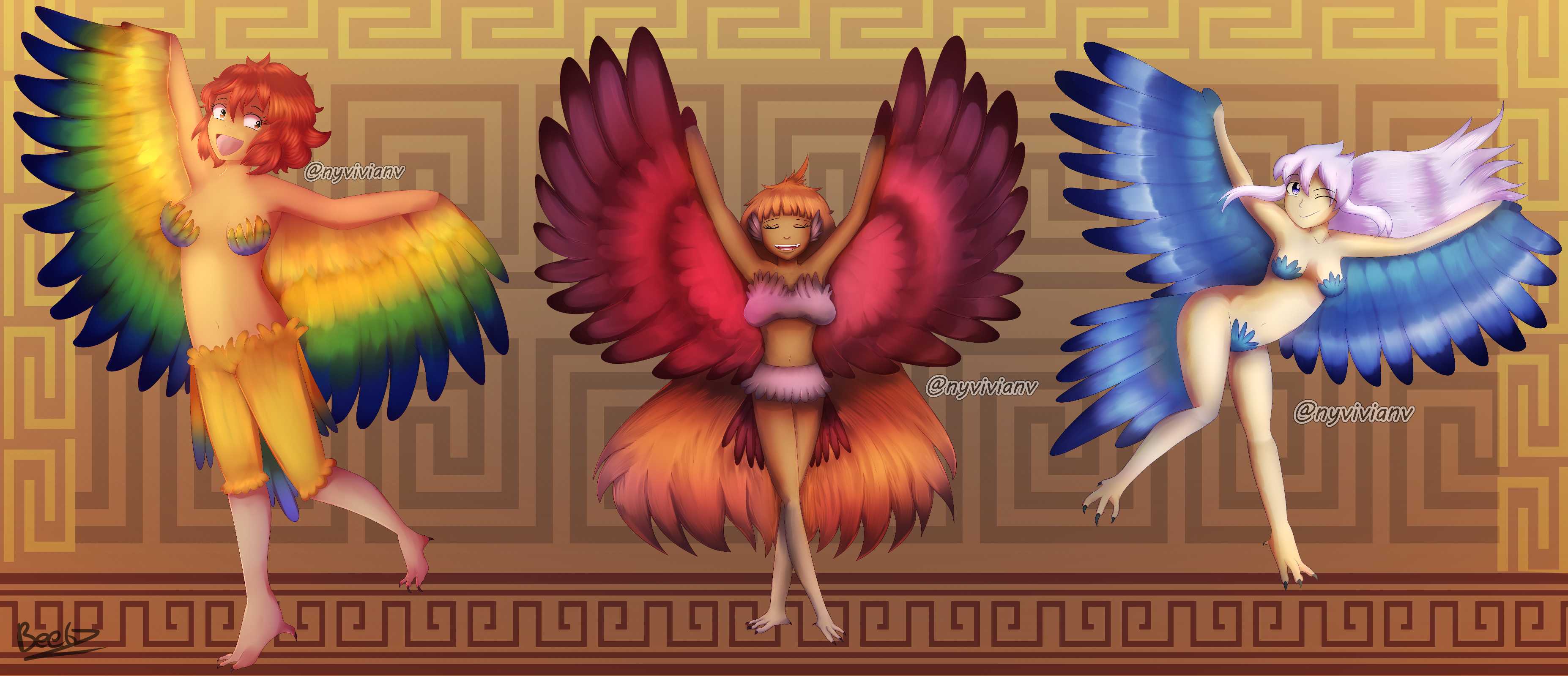 Evan triptych.CwLUN Z